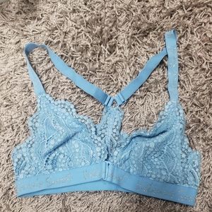 Victoria's Secret blue lace bralette